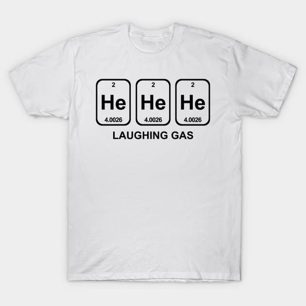 Laughing Gas T-Shirt by SillyShirts